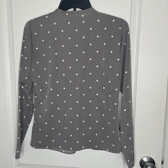 Ann Taylor Polka Dot shirt - Picture 2 of 2